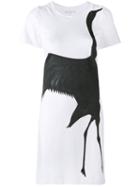 Io Ivana Omazic - Black Swan Dress - Women - Cotton/spandex/elastane - S, White, Cotton/spandex/elastane