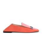 Sergio Rossi Sr1 Customisable Slippers - Yellow