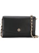 Tory Burch Parker Chain Wallet - Black