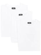 Dsquared2 Pack Of 3 Basic T-shirts - White