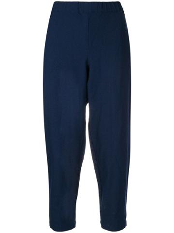 Comme Des Garçons Girl Cropped Trousers - Blue