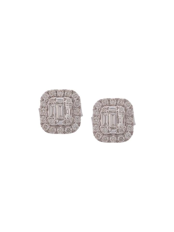 Sara Weinstock Illusion Earrings - Metallic