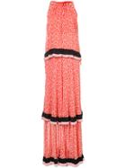 Derek Lam 10 Crosby Sleeveless Tiered Maxi Dress