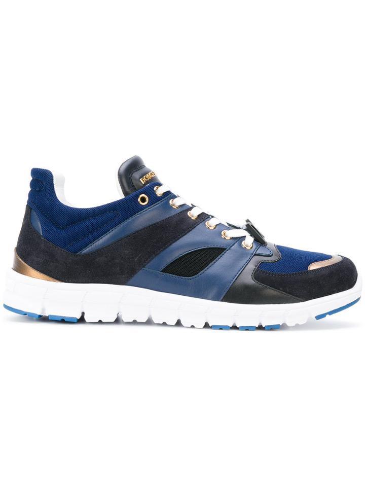 Dolce & Gabbana Logo Sneakers - Blue