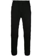 Loveless Zipped Back Pocket Sweatpants - Black