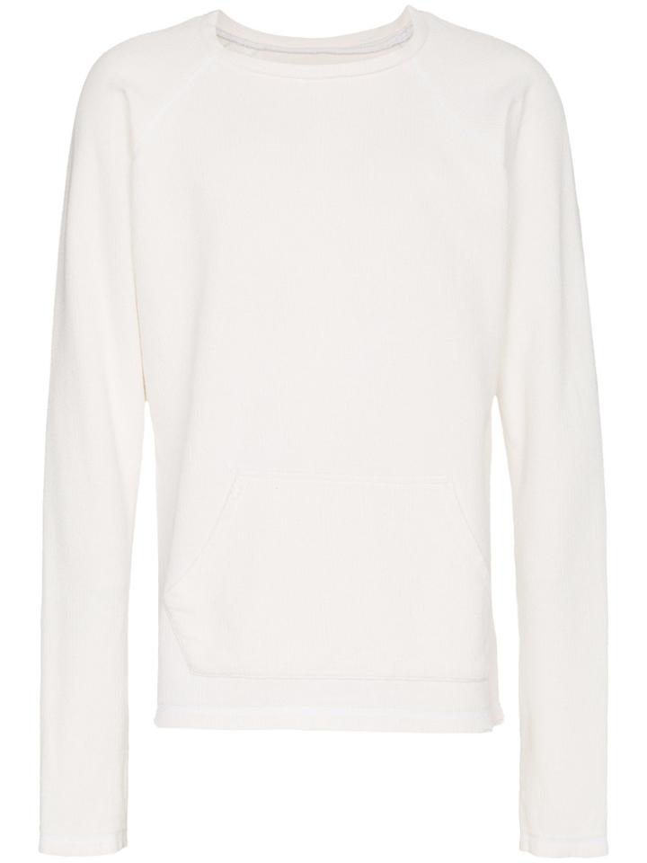 Greg Lauren Thermal Slim Fit T-shirt - White