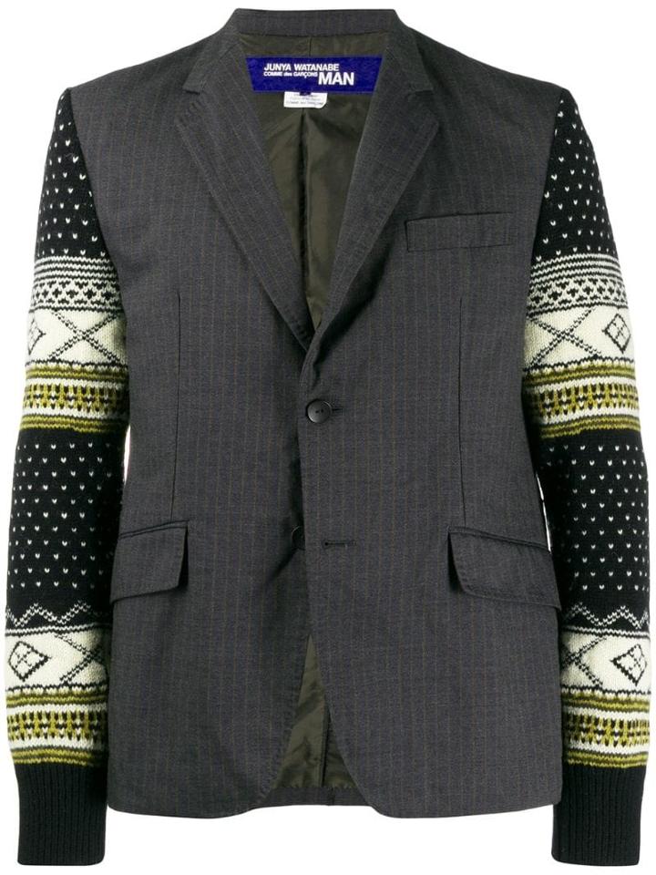 Junya Watanabe Man Deconstructed Blazerc - Grey