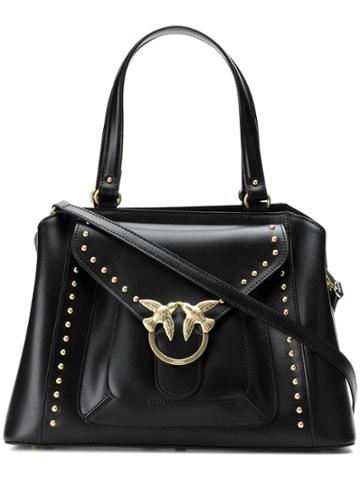 Pinko Studded Tote Bag - Black