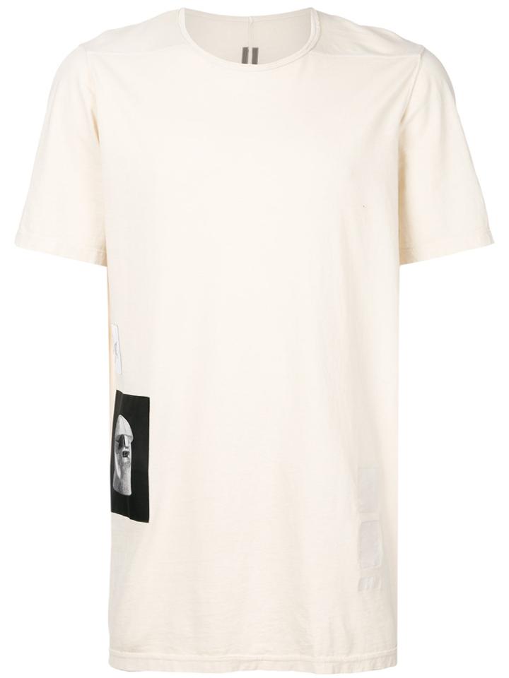 Rick Owens Drkshdw Designer Print T-shirt - Nude & Neutrals