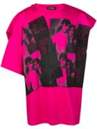 Raf Simons Deconstructed T-shirt - Pink