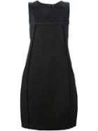 High 'montage' Dress, Women's, Size: 44, Black, Polyester