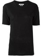 Isabel Marant Étoile 'keiran' T-shirt, Women's, Size: 40, Black, Linen/flax