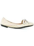 Marc Jacobs Willa Bow Ballet Flats - Yellow & Orange