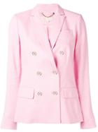 Michael Michael Kors Double-breasted Blazer - Pink