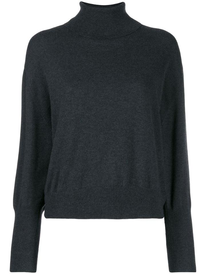 Brunello Cucinelli Turtle Neck Jumper - Grey