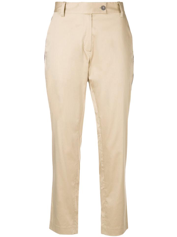 6397 Cropped Trousers - Nude & Neutrals