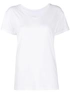 Styland V-neck Jersey T-shirt - White