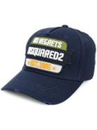 Dsquared2 No Regrets Baseball Cap - Blue