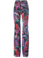 Emilio Pucci Abstract Print Trousers, Women's, Size: 38, Silk/rayon