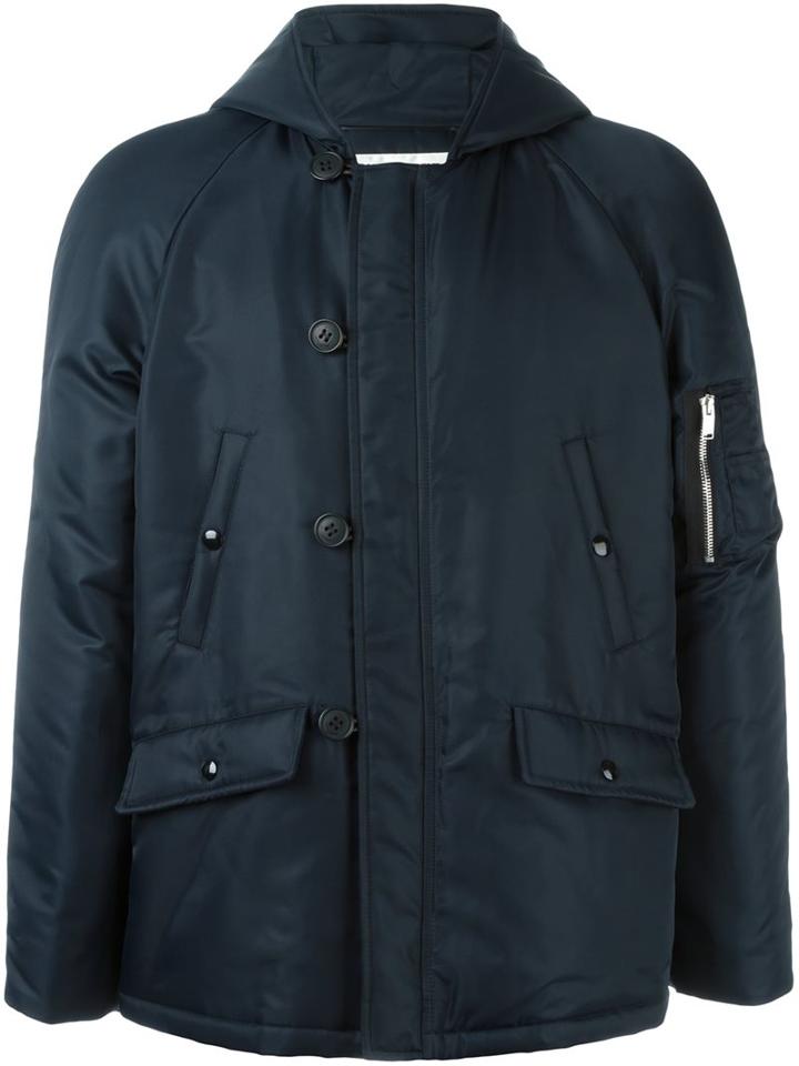 Saint Laurent Short Parka Coat