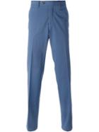 Canali Pleated Straight Leg Trousers