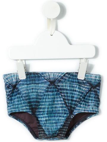 Lygia E Nanny Kids Printed Swim Trunks, Toddler Boy's, Size: 2 Yrs, Blue
