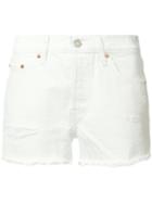 Levi's Denim Shorts, Women's, Size: 30, White, Cotton