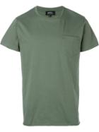 A.p.c. Front Pocket T-shirt, Men's, Size: Xxl, Green, Cotton
