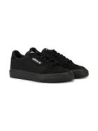 Adidas Kids Teen Continental Lace Up Sneakers - Black