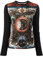 Jean Paul Gaultier Vintage Printed T-shirt, Women's, Size: S, Black