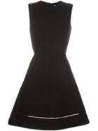 Victoria Beckham Panelled Mini Dress, Women's, Size: 12, Black, Polyester/spandex/elastane/viscose/silk