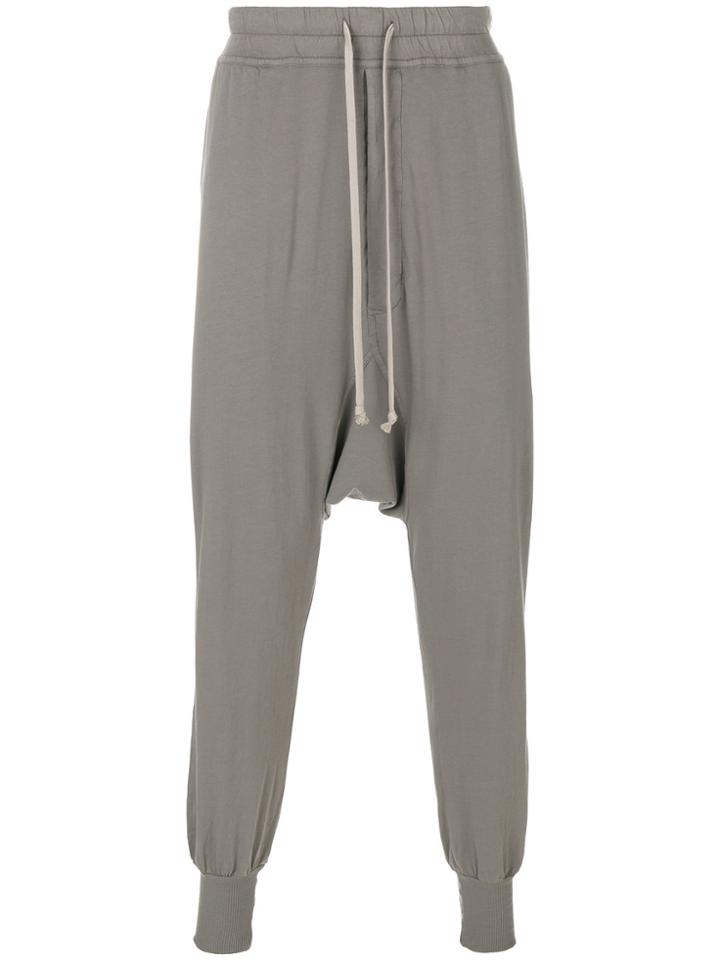 Rick Owens Drkshdw Drop Crotch Jogging Bottoms - Nude & Neutrals
