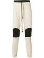 Lost & Found Rooms Patch Knee Sweatpants - Nude & Neutrals