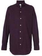 Finamore 1925 Napoli - Tokyo Shirt - Men - Cotton - S, Red, Cotton