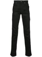 System Zip Detail Skinny Jeans - Black