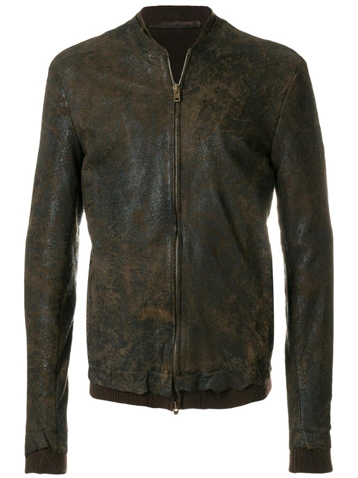 Salvatore Santoro Textured Jacket - Brown