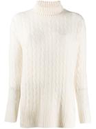 Polo Ralph Lauren Oversized Roll-neck Sweater - White