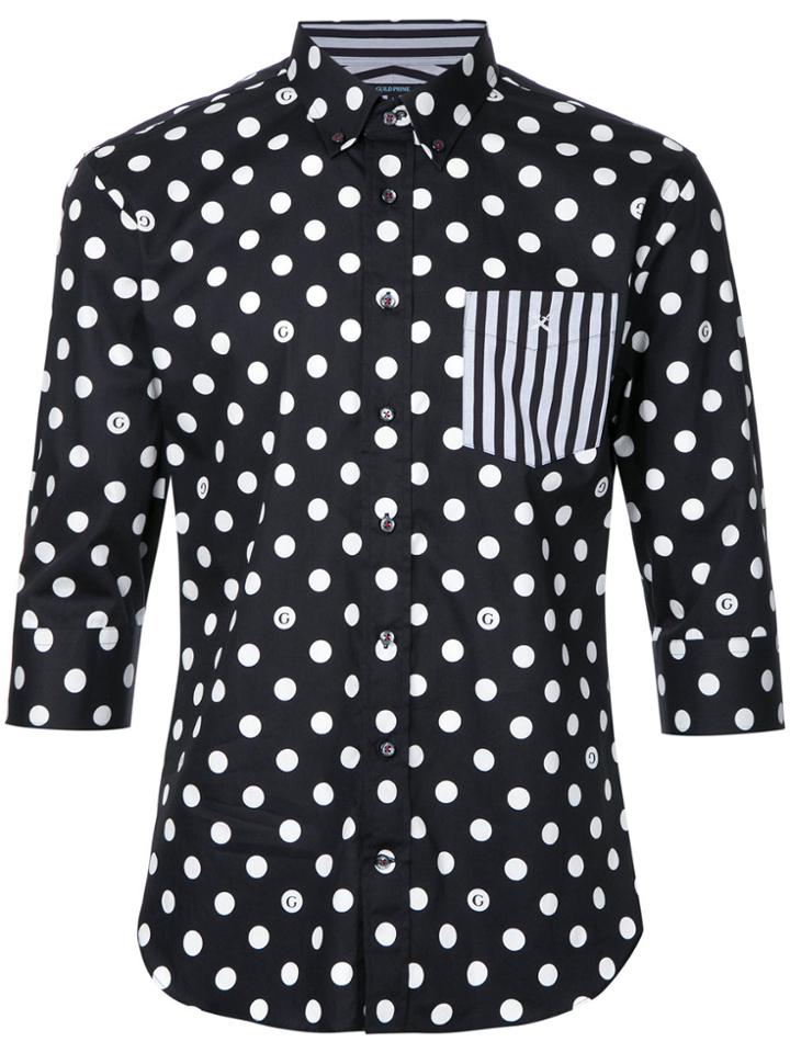 Guild Prime Stripes And Spots Shirt - Black