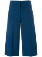 Cédric Charlier Classic Culottes, Women's, Size: 38, Blue, Cotton