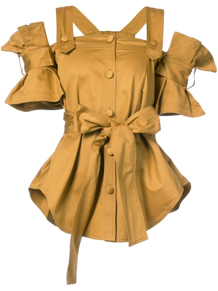 Silvia Tcherassi Julianna Top - Nude & Neutrals