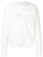 Cottweiler Logo Print Sweatshirt - White