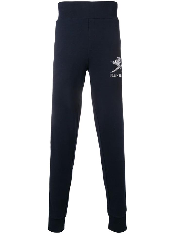 Plein Sport Right Now Track Pants - Blue