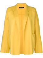 Iris Von Arnim Classic Open Front Coat - Yellow & Orange