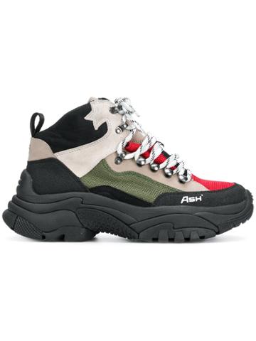 Ash Alfa Combo Boots - Black
