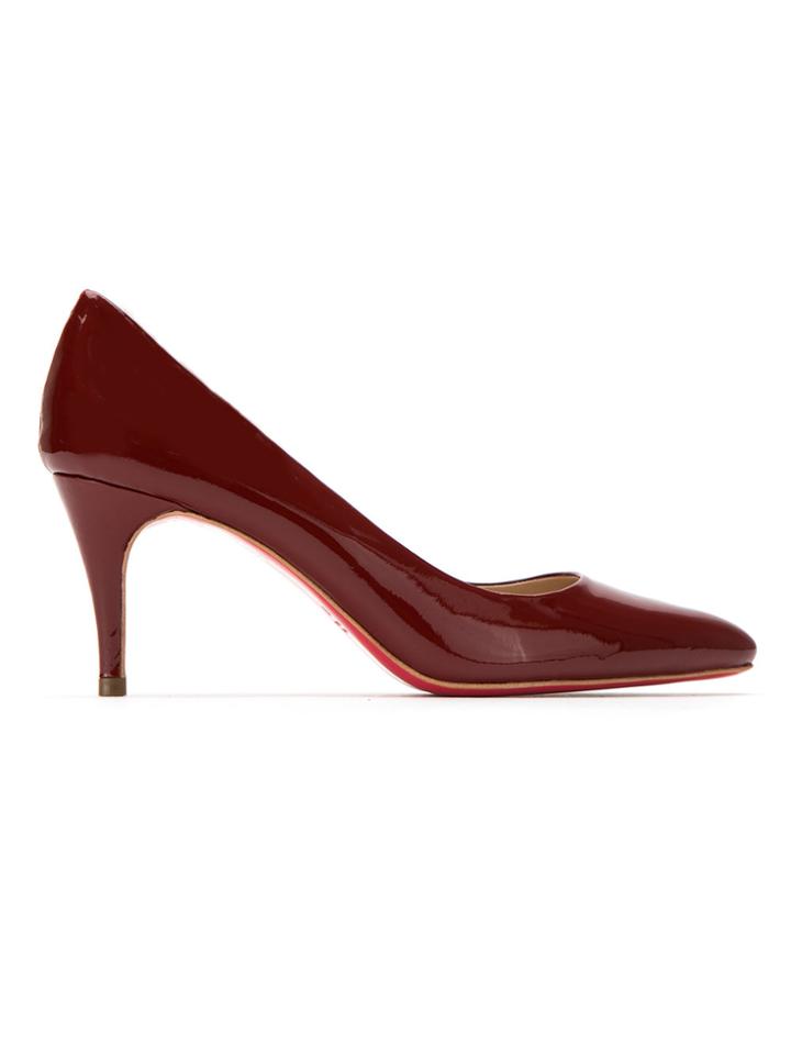 Zeferino Patent Leather Pumps - Red