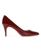 Zeferino Patent Leather Pumps - Red