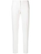 Roberto Collina Slim Trousers - White