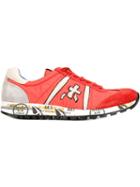 Premiata Lucy Sneakers, Women's, Size: 36, Red, Suede/rubber/leather/nylon