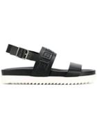Versace Collection Slingback Sandals - Black