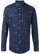 Kenzo - Paradise Button Down Shirt - Men - Cotton - 42, Blue, Cotton